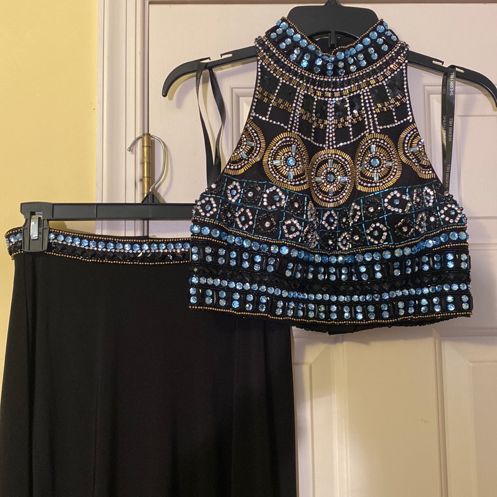 Sherri Hill Two Piece Prom Dress